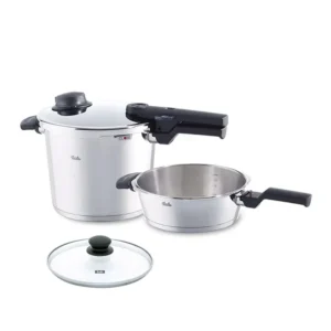 زودپز دو قلو فیسلر مدل Vitavit comfort با ظرفیت 2.5 و 6 لیتر