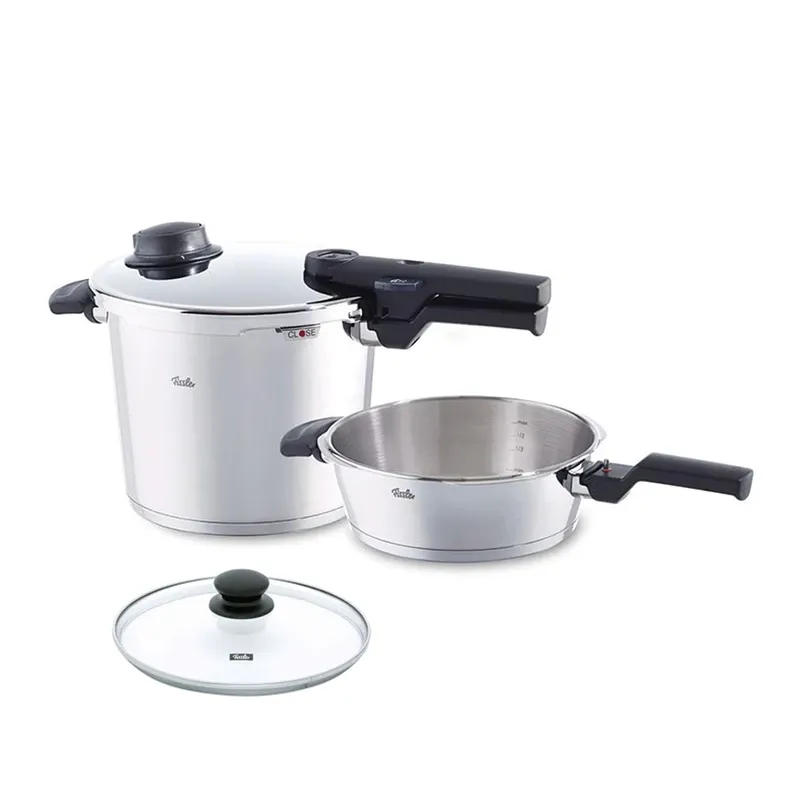 زودپز دو قلو فیسلر مدل Vitavit comfort با ظرفیت 3.5 و 6 لیتر