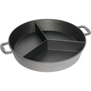 ماهیتابه سه خانه AMT با قطر 65 و ارتفاع 12 سانتی‌متر کد ۹۶۵۳S