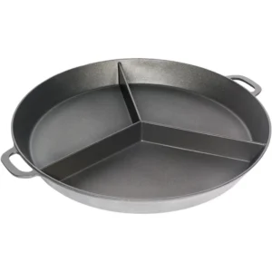 ماهیتابه دو خانه AMT با قطر 80 و ارتفاع 10 سانتی‌متر کد 9803S