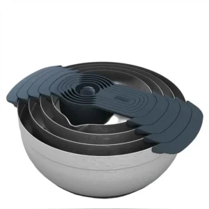 سرویس کاسه و آبکش 9 پارچه جوزف جوزف مدل NEST مشکی