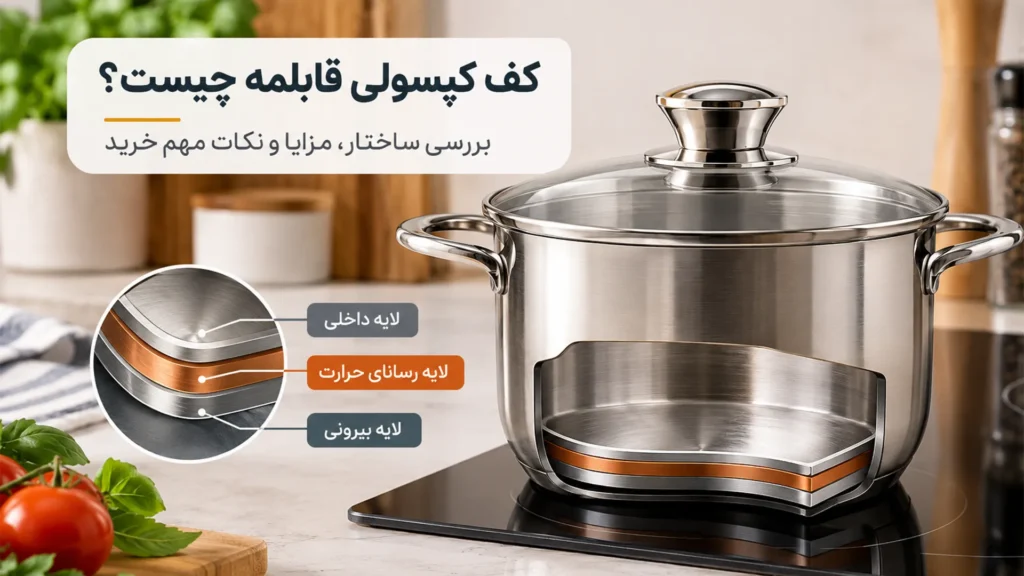 کف کپسولی قابلمه