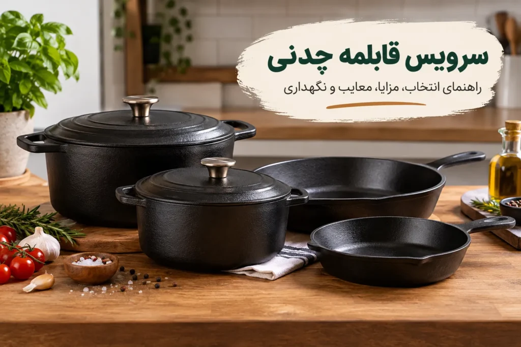 سرویس قابلمه چدنی