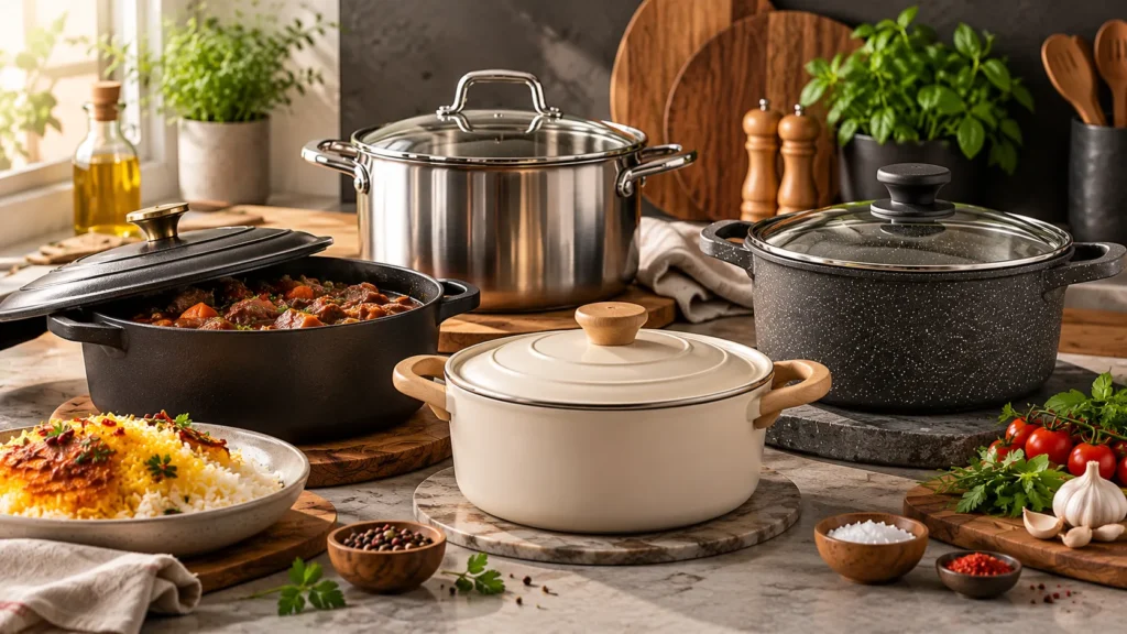 بهترین قابلمه برای پخت غذا