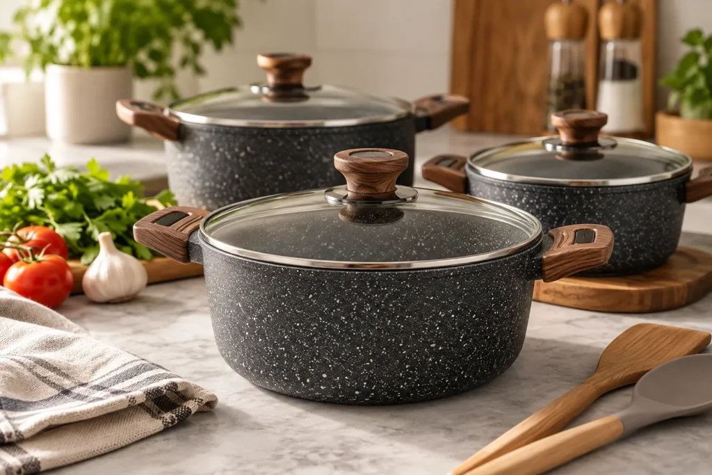 طرز استفاده از قابلمه گرانیتی برای اولین بار و نگهداری آن