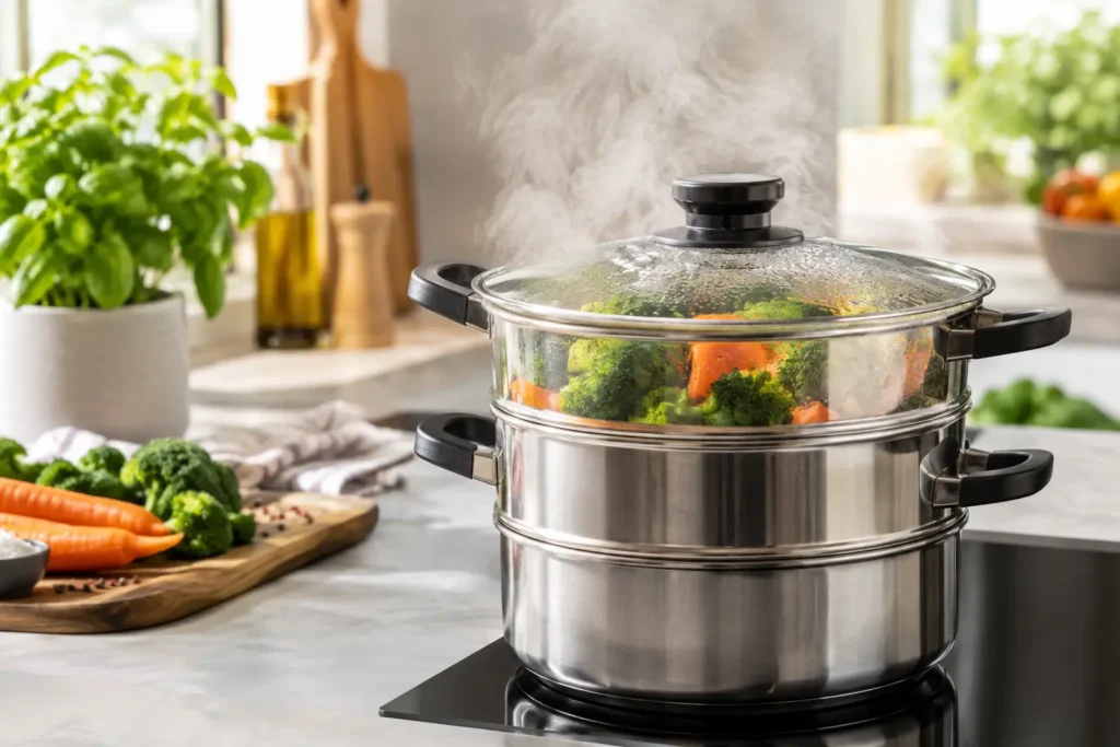 steam cooking چیست